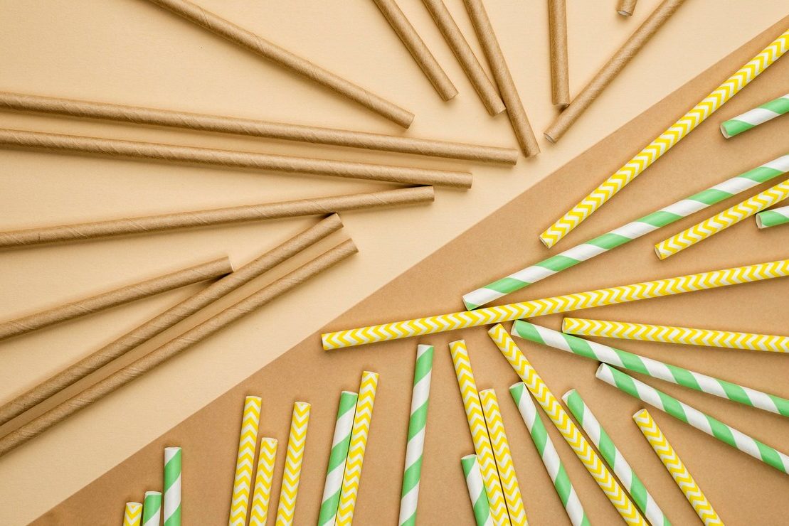 Pailles en papier Ø 6 mm · 20 cm 